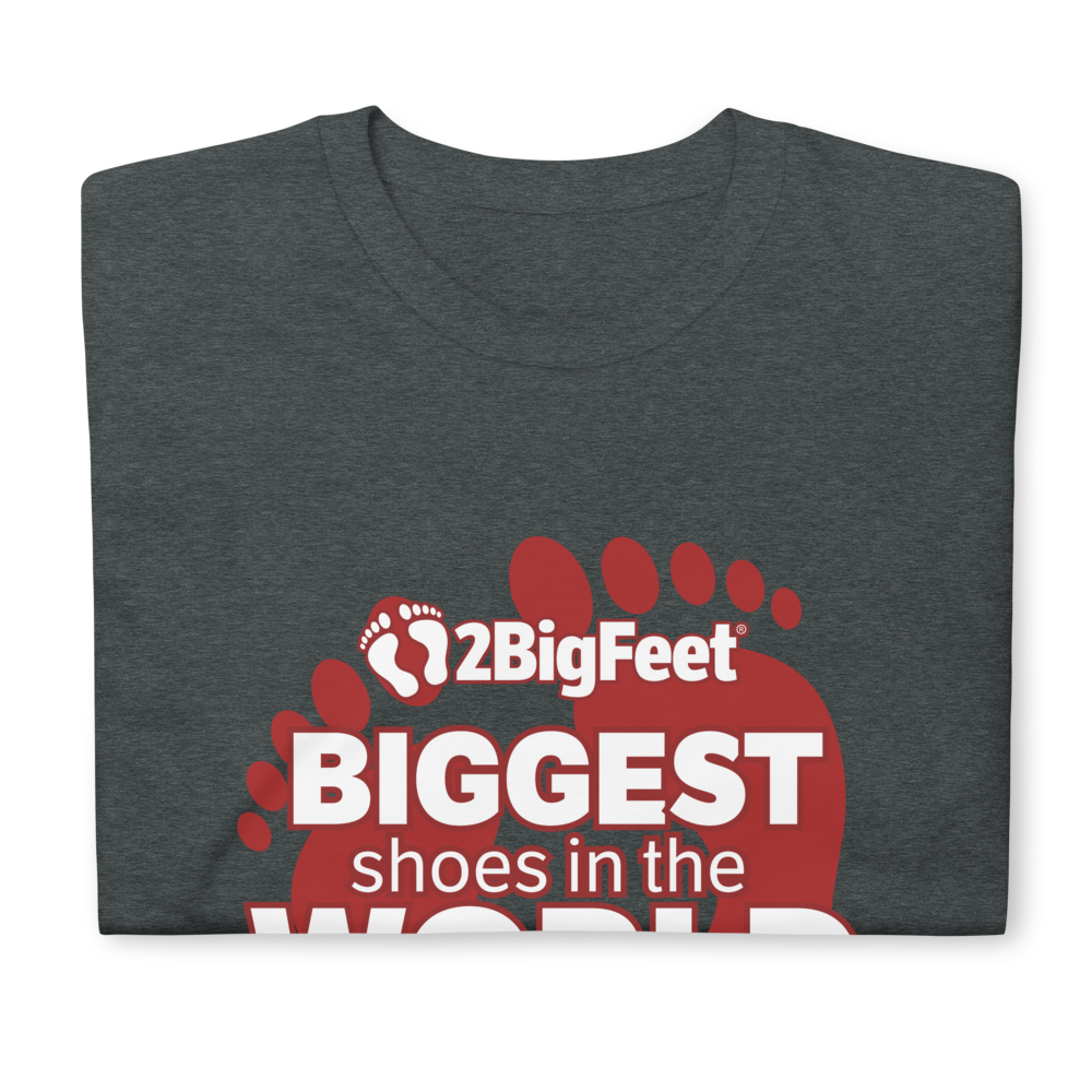 2BigFeet 25th Anniversary T-Shirt - Dark Heather Grey