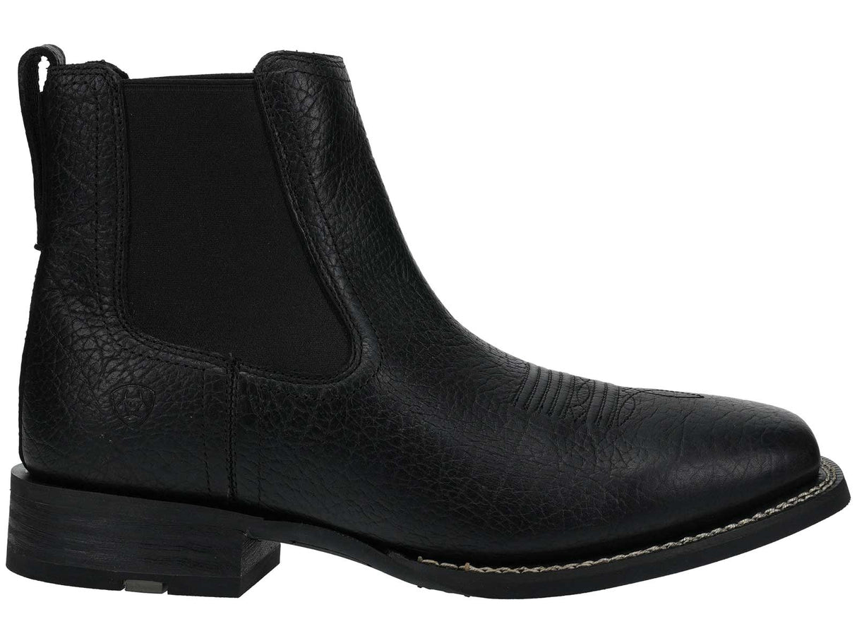 Ariat Big Rig Square Toe Chelsea Boot Black