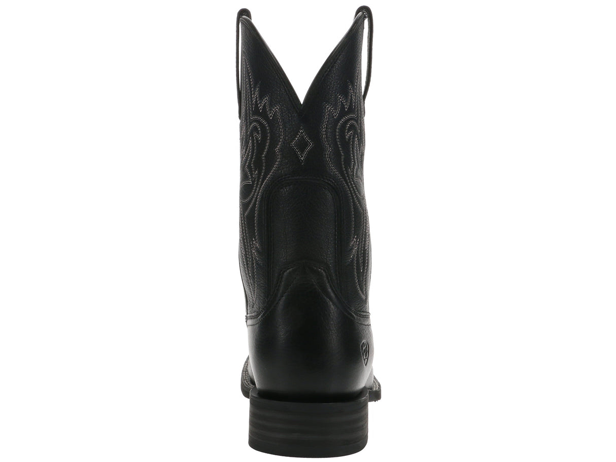 Ariat Western Big Rig Square Toe Cowboy Boot Black