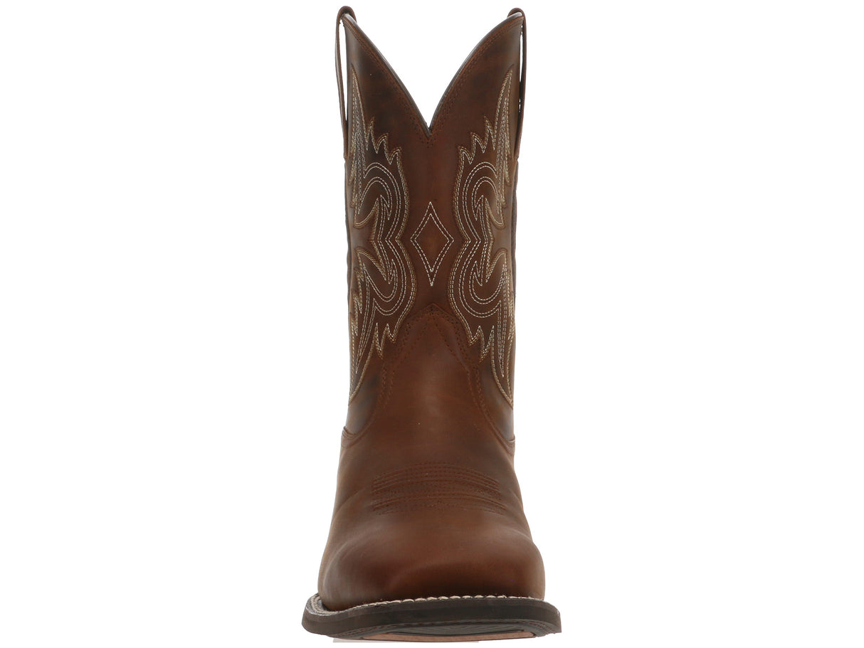 Ariat Western Big Rig Square Toe Cowboy Boot Brown