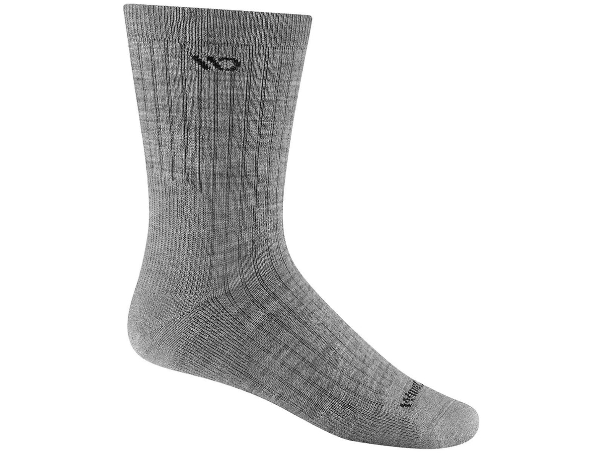 Wide Open Micro Crew Sock Grey