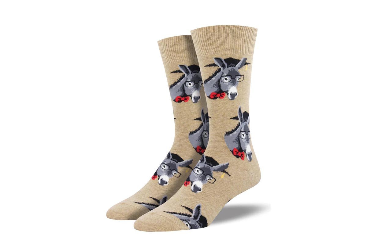 Socksmith Smart Ass Crew Fun Socks Hemp