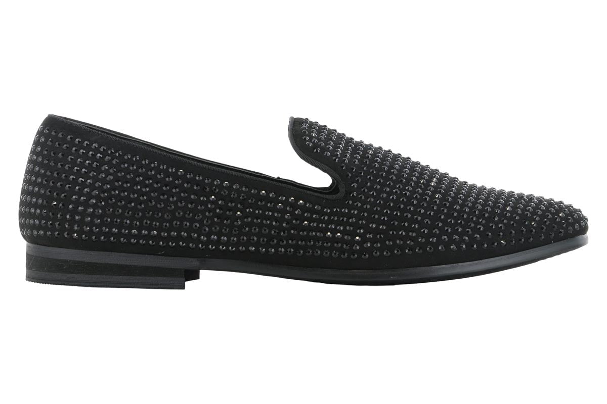 Steve Madden Caviarr Black Stud Loafer