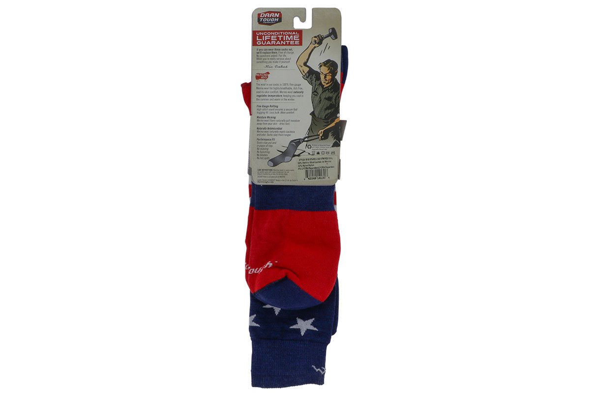 Darn Tough Stars and Stripes Cushion Sock