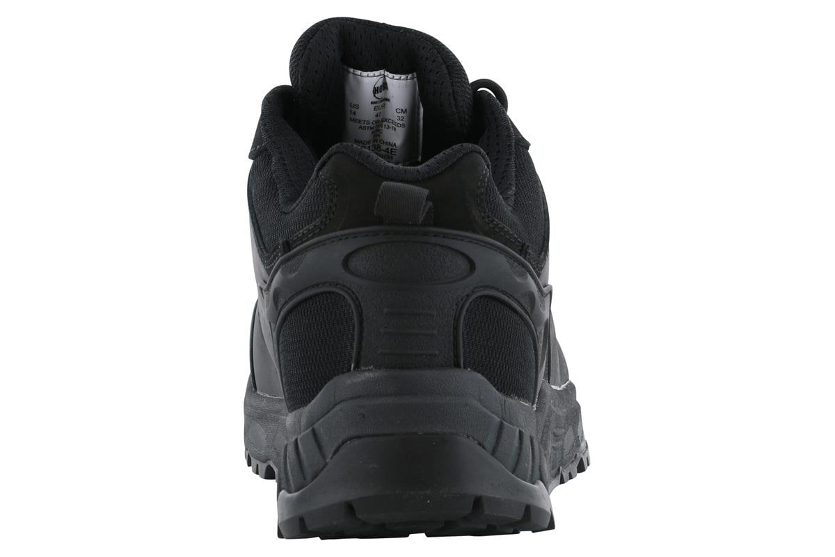 Hoss Eric Lo Aluminum Safety Toe Black