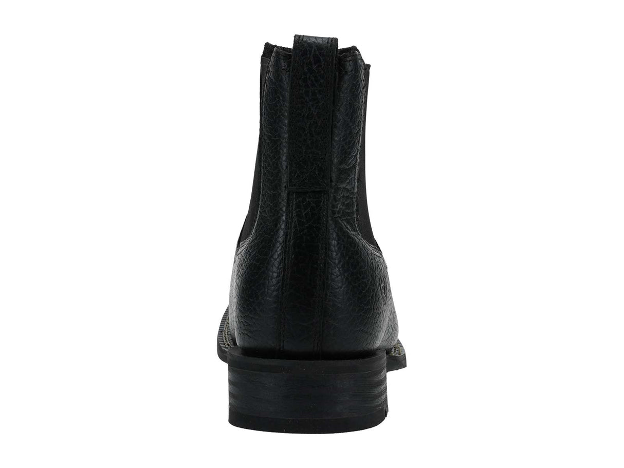 Ariat Big Rig Square Toe Chelsea Boot Black
