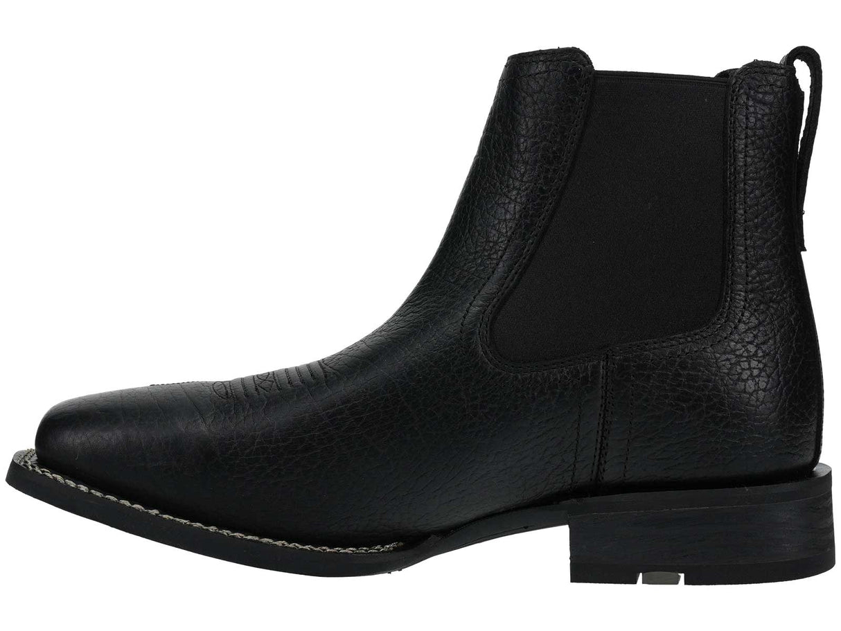 Ariat Big Rig Square Toe Chelsea Boot Black