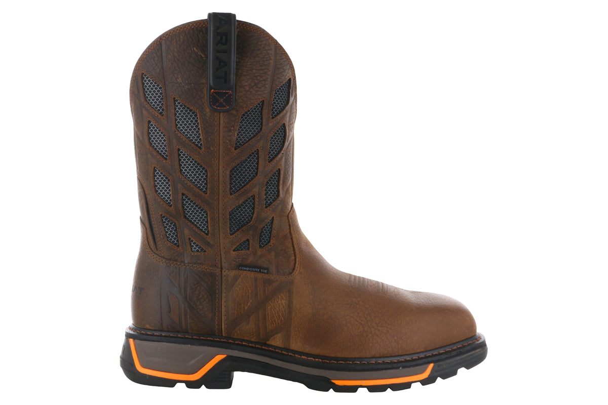 BIG foot 360 ビンディングタイプ Ariat Big Rig Tread Venttek Composite Toe Boot – 2BigFeet
