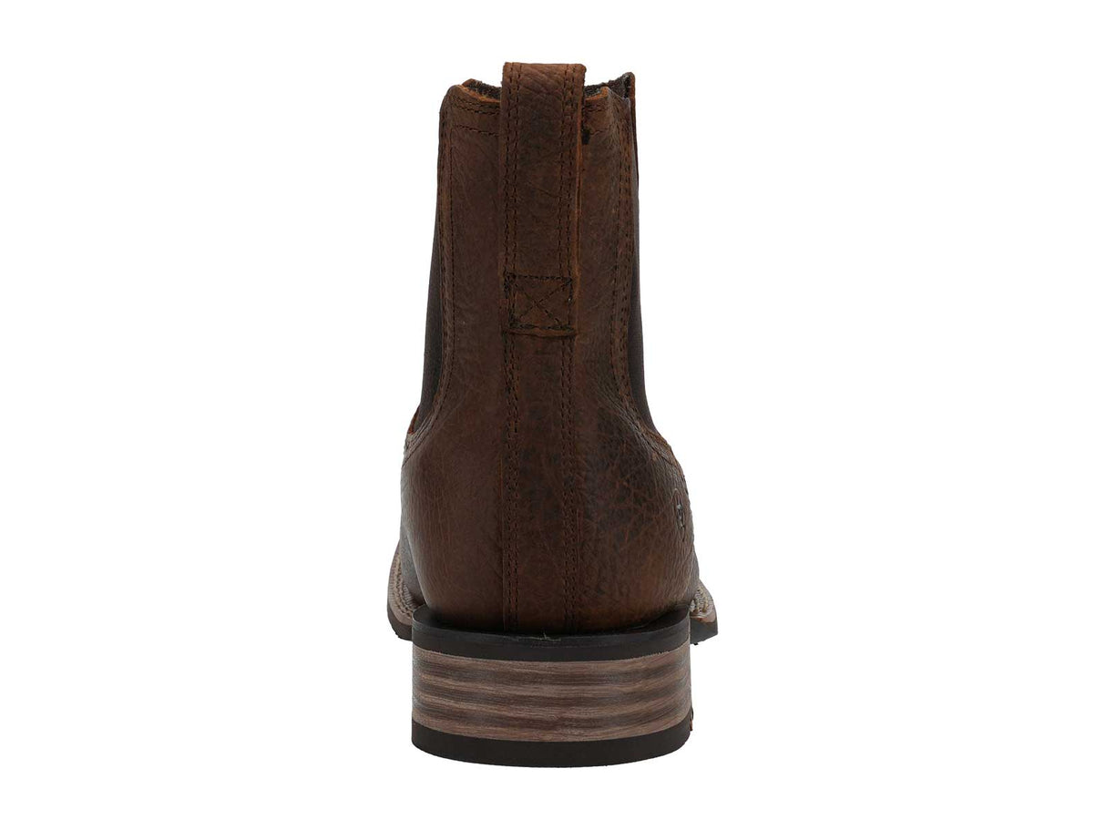 Ariat Big Rig Square Toe Chelsea Boot Brown