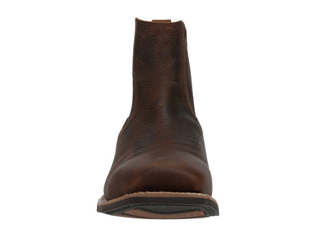 Ariat Big Rig Square Toe Chelsea Boot Brown
