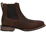 Ariat Big Rig Square Toe Chelsea Boot Brown