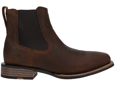 Ariat Big Rig Square Toe Chelsea Boot Brown