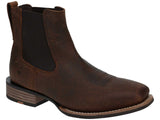 Ariat Big Rig Square Toe Chelsea Boot Brown