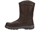Avenger Framer Max WP Safety Toe Wellington Boot Brown