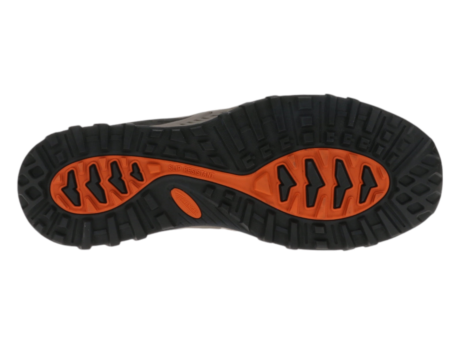 Avenger Summit Trail Safety Toe Slip On Brown – 2BigFeet