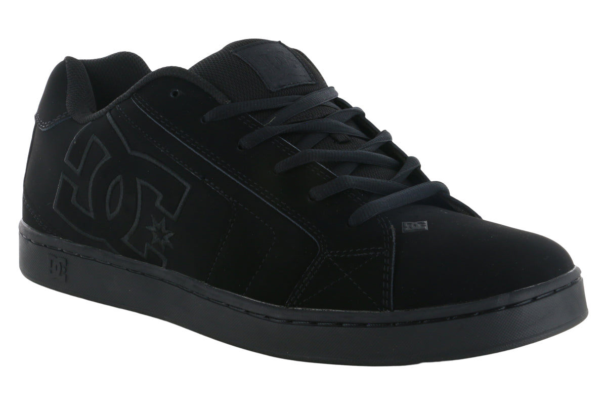 DC Net Shoes All Black 2BigFeet