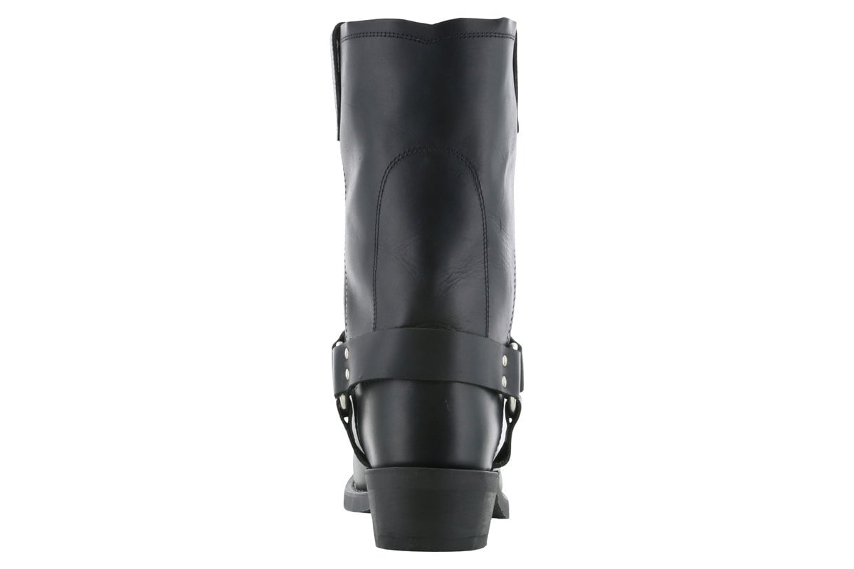Dingo Dean Harness Boot Black – 2BigFeet