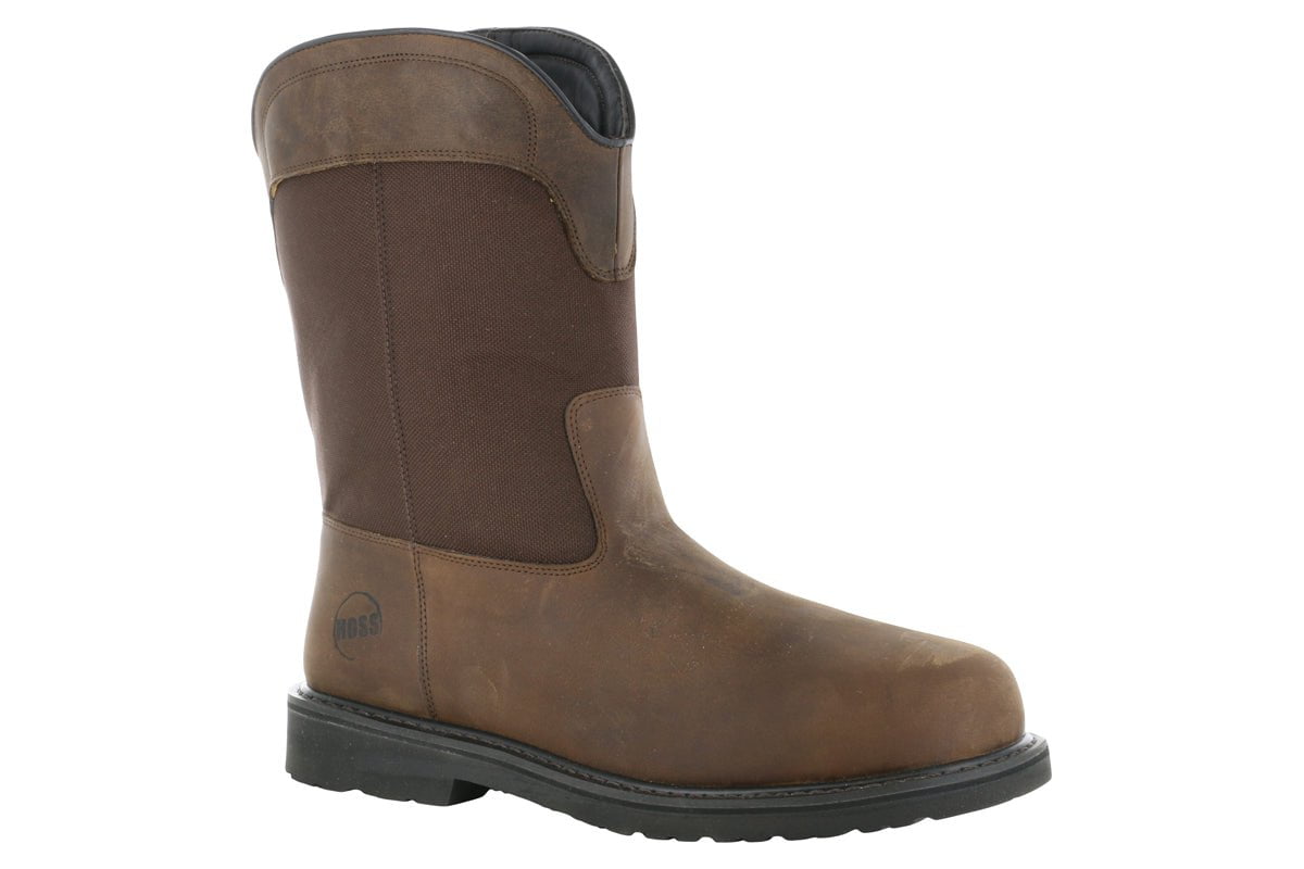 Hoss Buck Wellington Steel Toe Boot