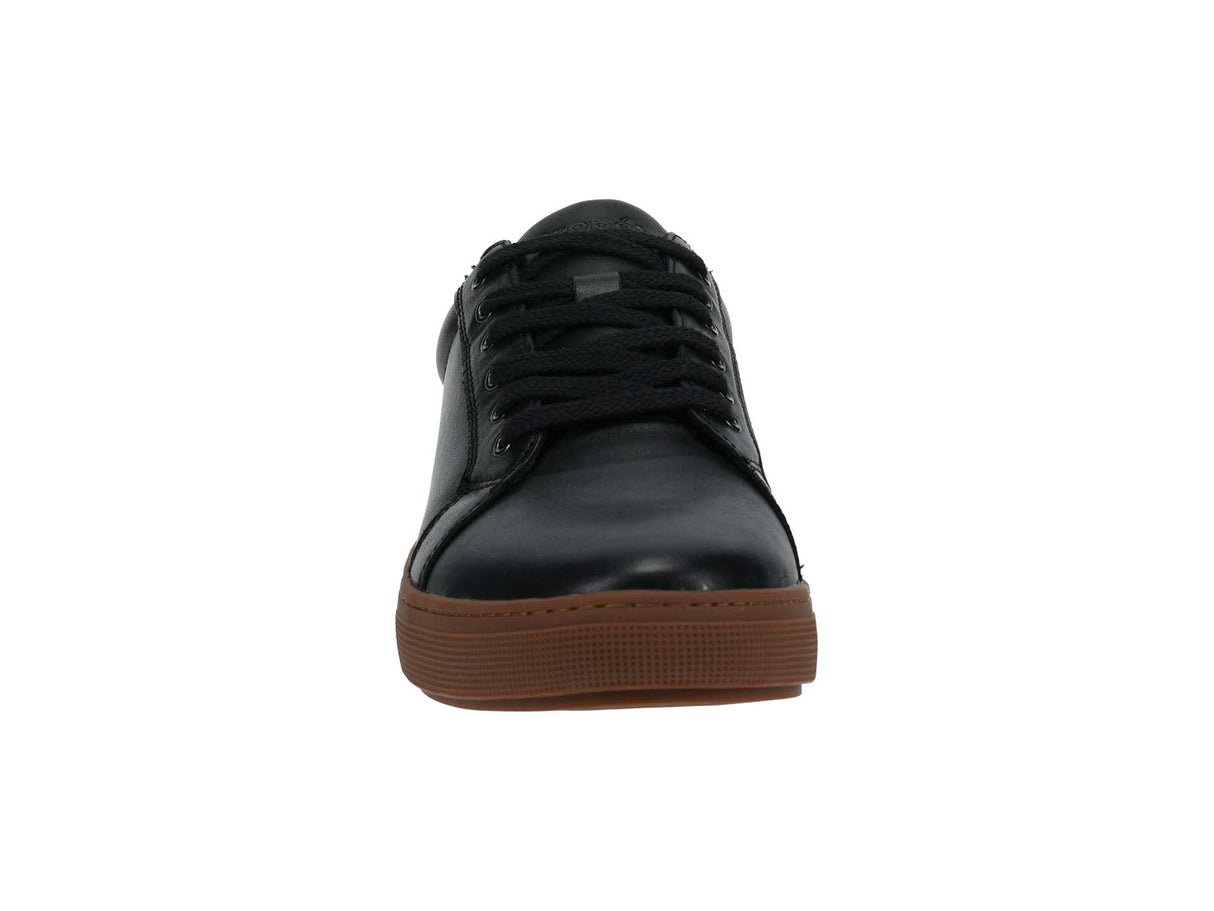 Propet Koda Leather Sneaker Black Gum