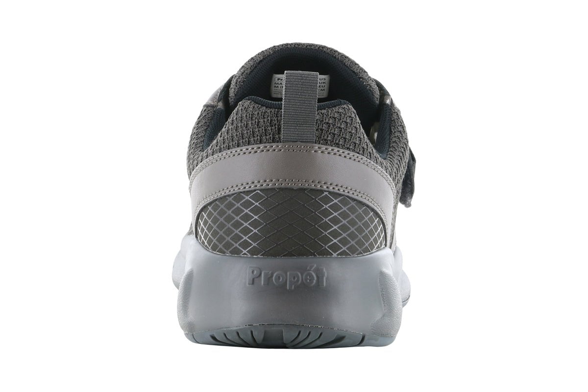 Propet Stability X Strap Dark Grey 2BigFeet