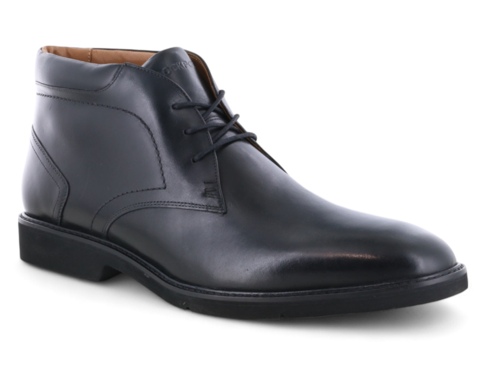 Rockport Flynn 14 Men's Black Leather Rockport Flynn 14 Men's Black Leather