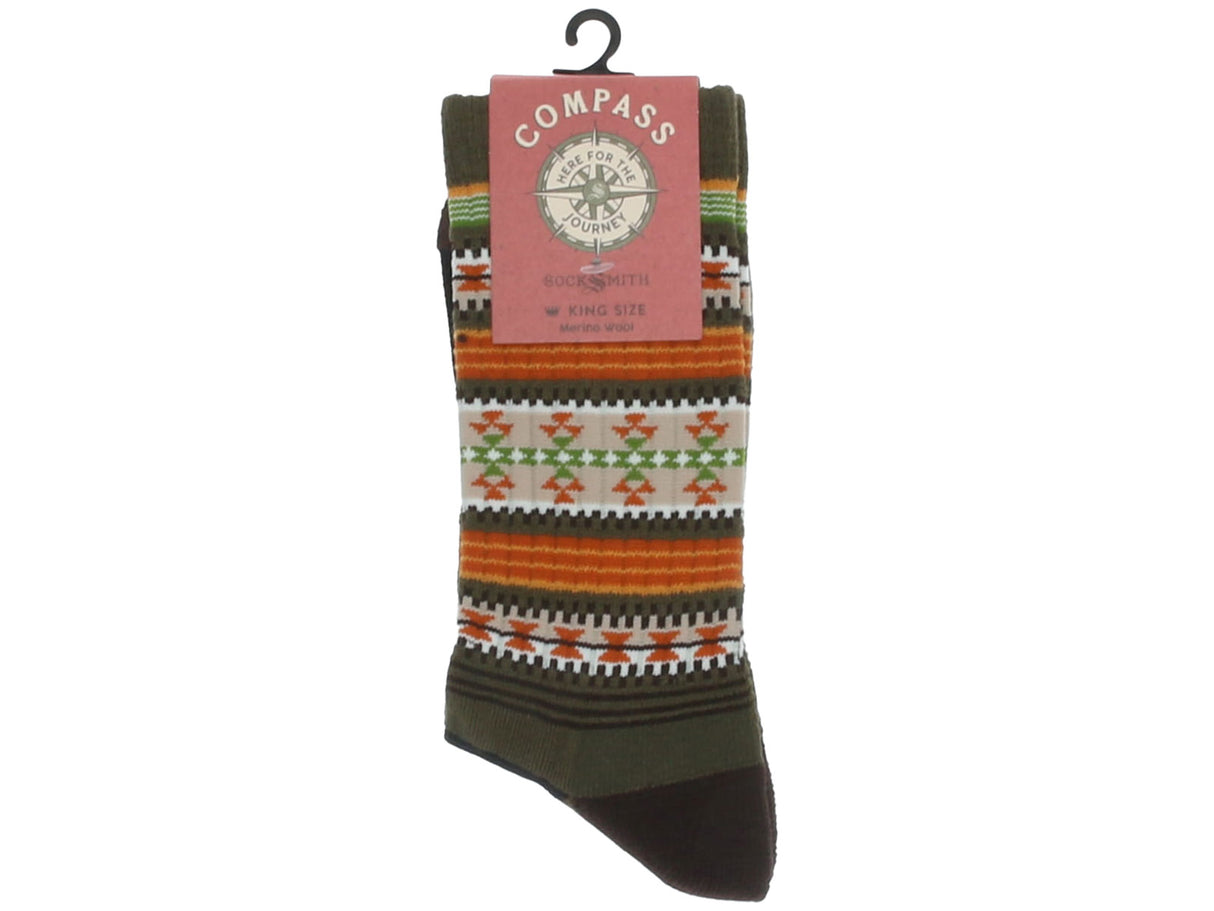 Socksmith Serape Wool Crew Fun Socks