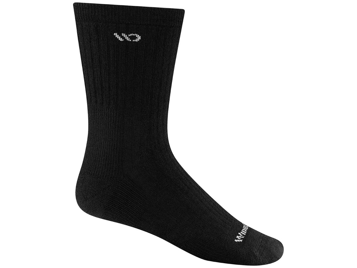 Wide Open Micro Crew Sock Black