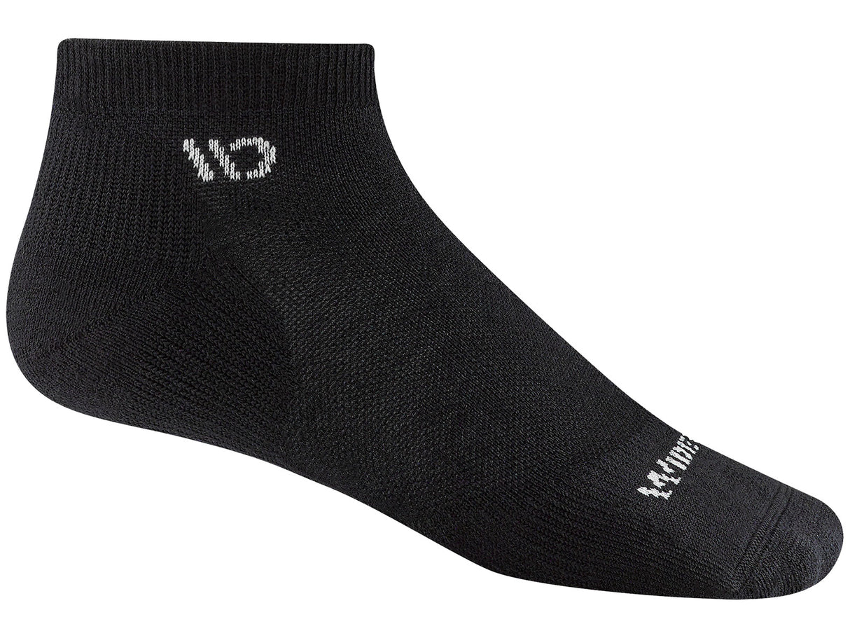 Wide Open No Show Sock Black