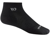 Wide Open No Show Sock Black