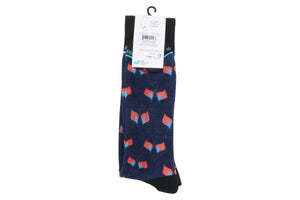 Tall Order Cushioned Dress Socks Flag