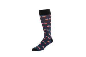 Tall Order Cushioned Dress Socks Flag