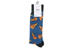 Tall Order Cushioned Dress Socks Pizza