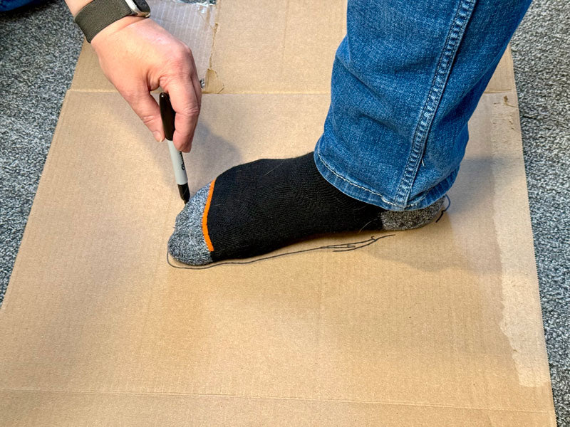 Measure Your Shoe Size – 2BigFeet