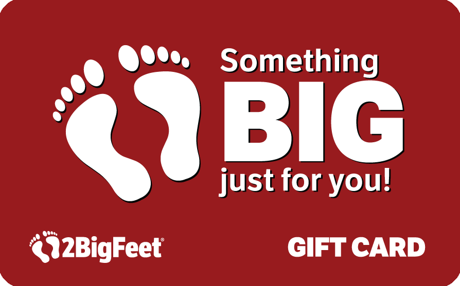 2BigFeet Digital Gift Card Bonus