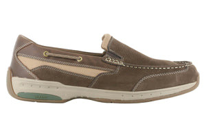 Dunham Captain Venetian Slip On Boat Shoe Java