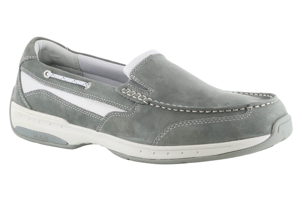 Dunham Captain Venetian Slip On Grey