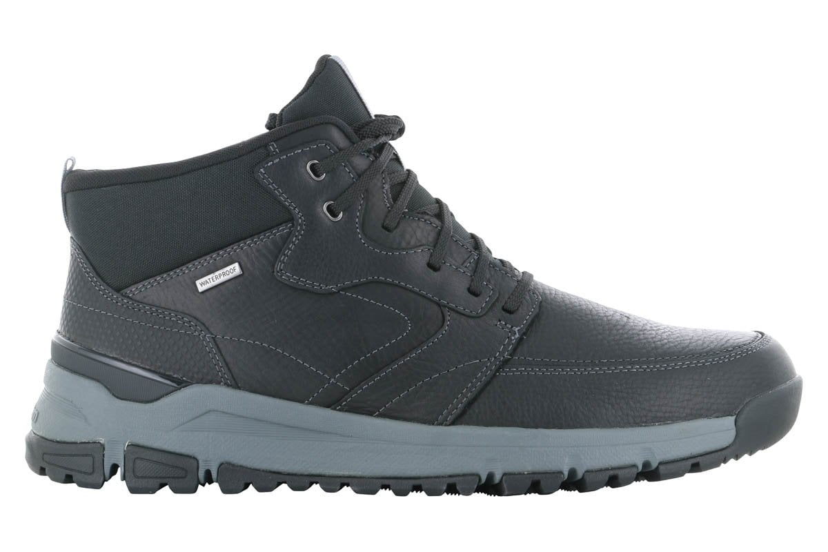 Dunham Glastonbury Mid Boot Black 2BigFeet
