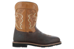 Hoss Showdown Composite Toe Western Boot Brown