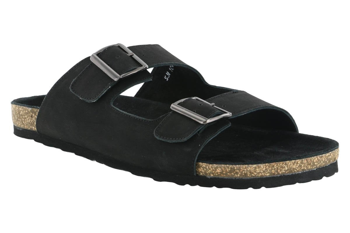 Michael Ellis Peyton 2-Strap Sandal Black