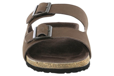 Michael Ellis Peyton 2-Strap Sandal Brown