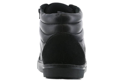 Propet Kenton High Top Casual Sneaker All Black