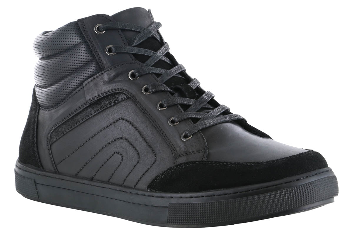 Propet Kenton High Top Casual Sneaker All Black