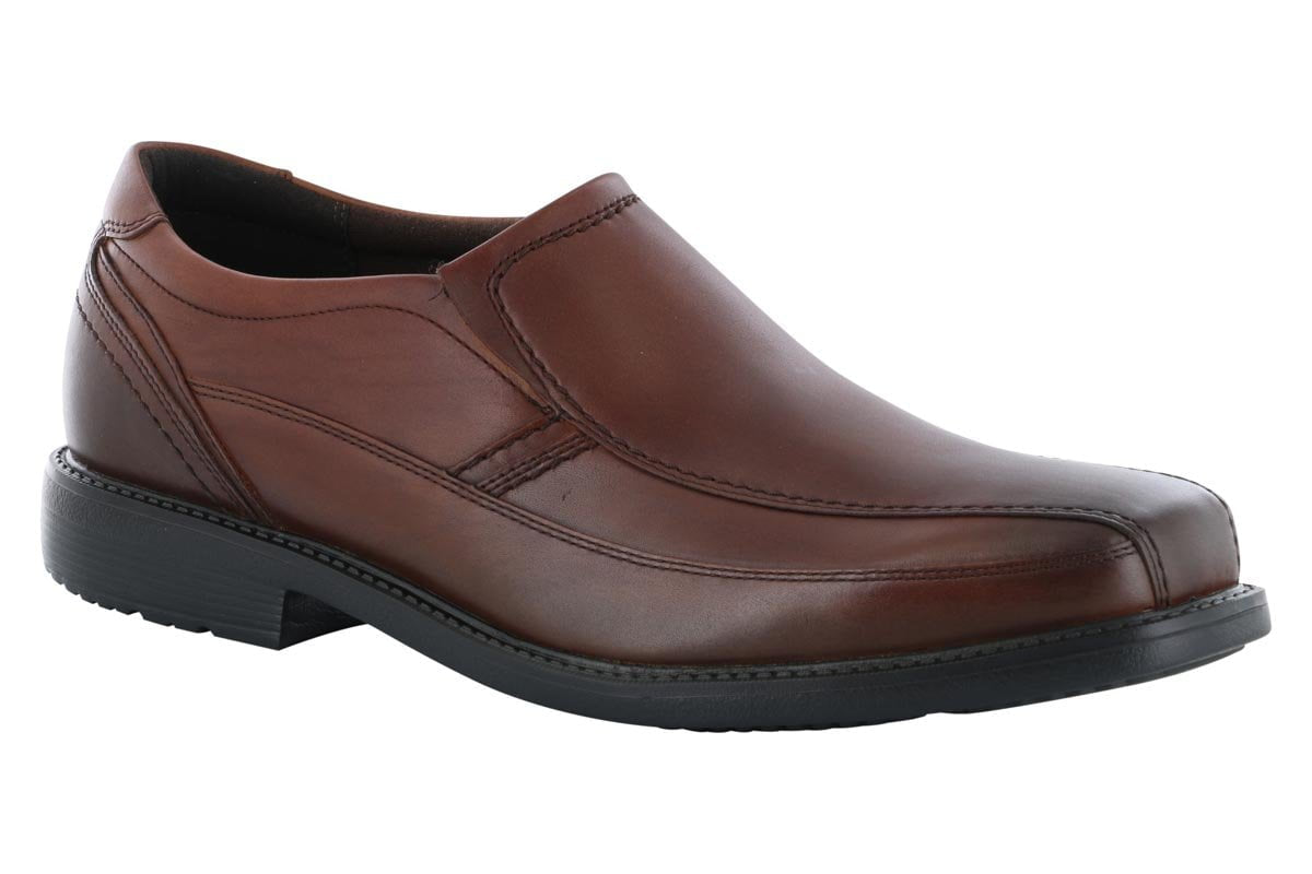 Men's Rockport, Style Leader 2 Bike Toe Slip-On Brown Mix 15 M