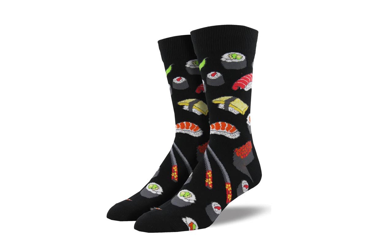 Socksmith Sushi Crew Fun Socks Black