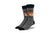 Socksmith Zero "Fox" Given Crew Fun Socks Grey