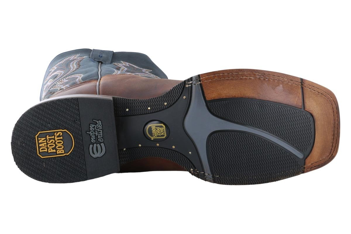 Dan Post Winslow Square Toe Soft Toe Boot – 2BigFeet