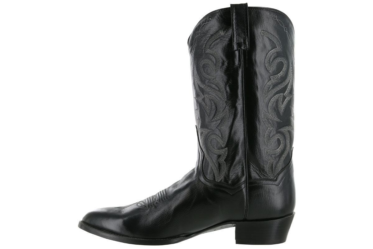 Dan Post Milwaukee Soft Toe Western Boot Black – 2BigFeet