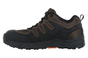 Hoss Eric Lo Aluminum Safety Toe Brown