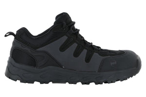 Hoss Eric Lo Aluminum Safety Toe Black