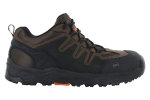 Hoss Eric Lo Aluminum Safety Toe Brown